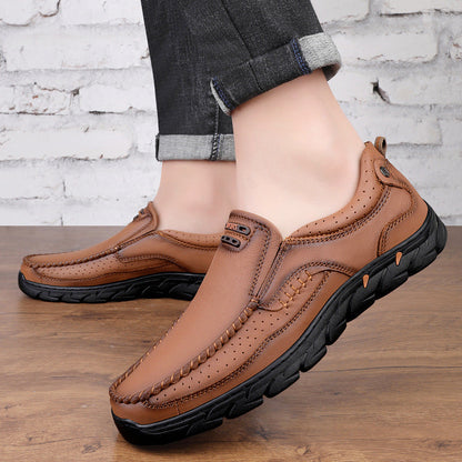 Damen Leder Slipper Bequem Elegante Heidi Stil