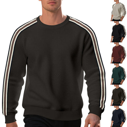 Herren Sweatshirt Modern Strukturiert Komfortabel