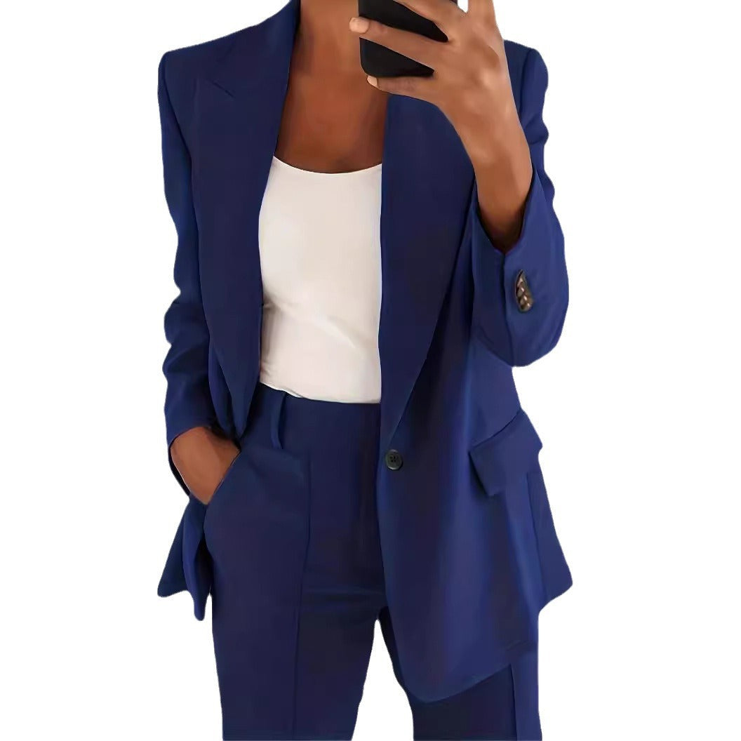 Damen Blazer Oversize Elegant Modern