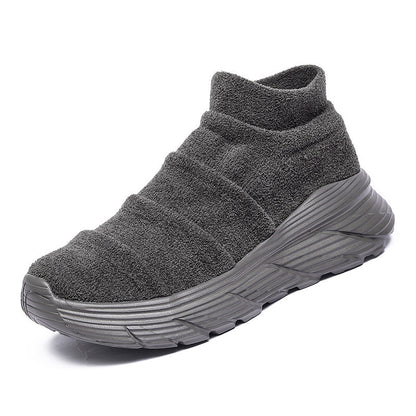 Damen Sneaker High-Top Elastisch Bequem Sportlich