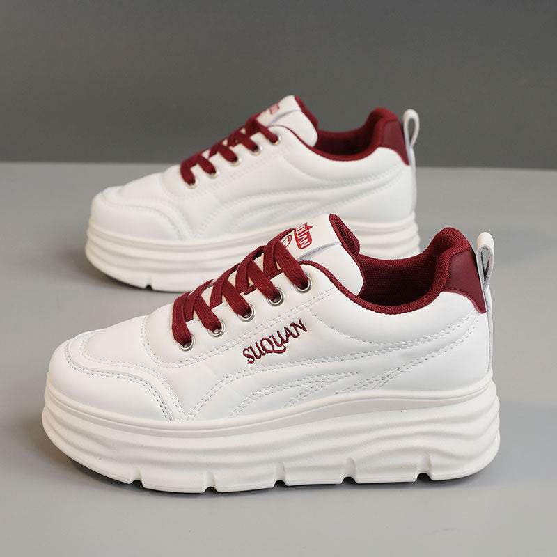 Damen Sneaker Komfort Plattformsohle Modisch Heidi