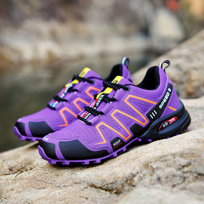 Trailrunning Schuhe Damen atmungsaktiv rutschfest Laufschuhe Sport