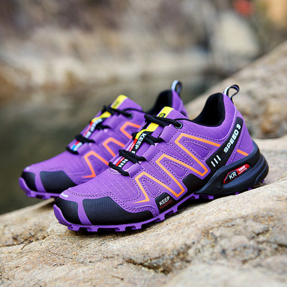 Trailrunning Schuhe Damen atmungsaktiv rutschfest Laufschuhe Sport