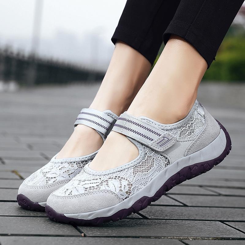 Damen Sportschuhe Elastisch Atmungsaktiv Bequem