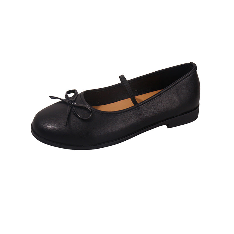 Ballerina Schuhe Damen Bequem mit Schleife
