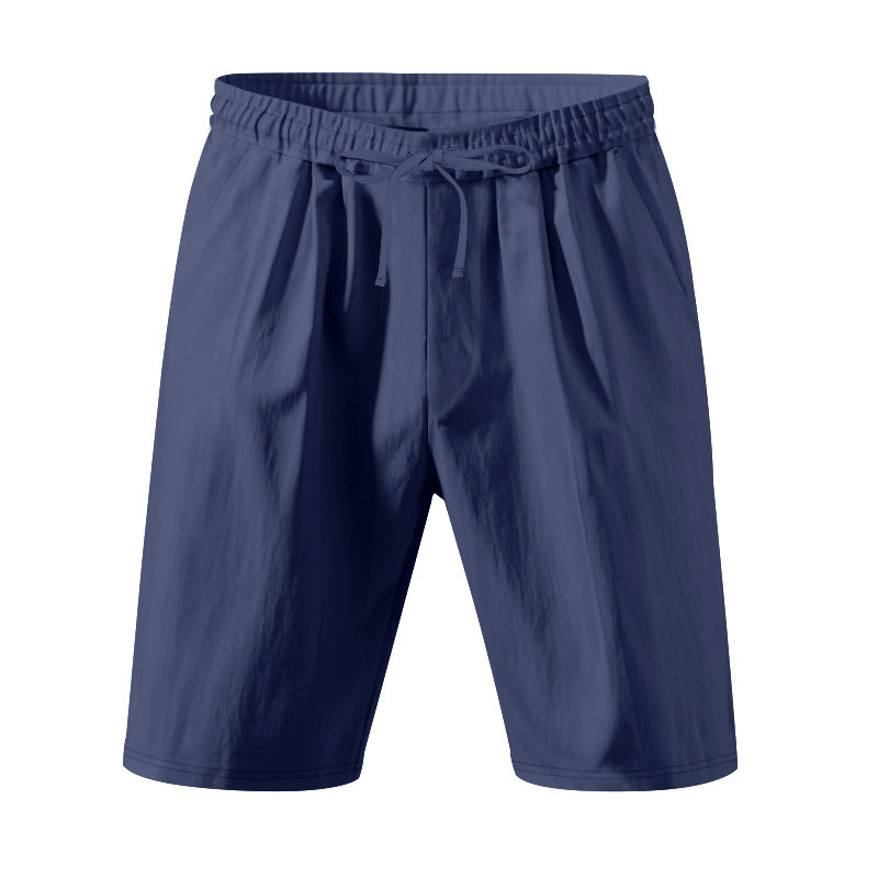 Herren Sportshorts Lässig Elastisch Mit Taschen