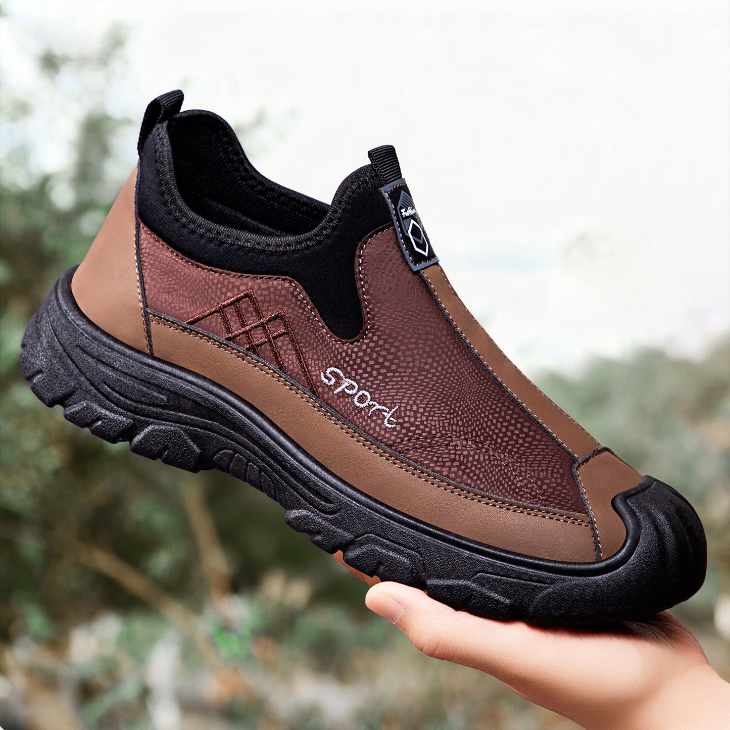Wanderschuhe Damen Sportlich Wasserdicht Rutschfest