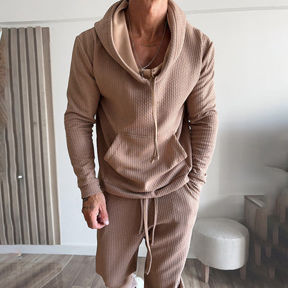 Herren Hoodie Jogginghose Set Gemütlich Bequem - BerlinGlamour