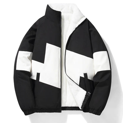 Herren Freizeitjacke Lässig Modern Auffällig Design - BerlinGlamour