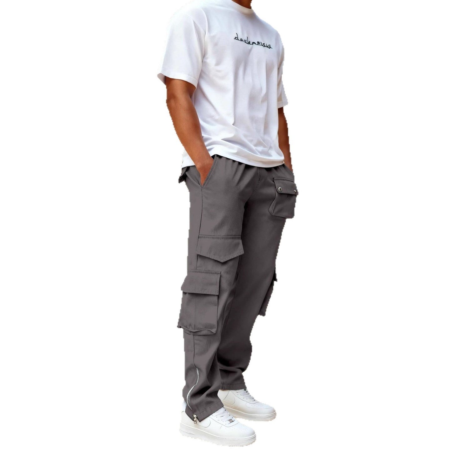 Herren Cargo-Hosen Modern Bequem