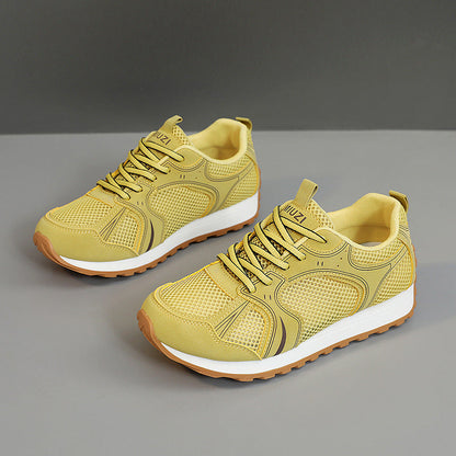 Damen Sport Sneaker Atmungsaktiv Laufschuhe mit Dämpfung
