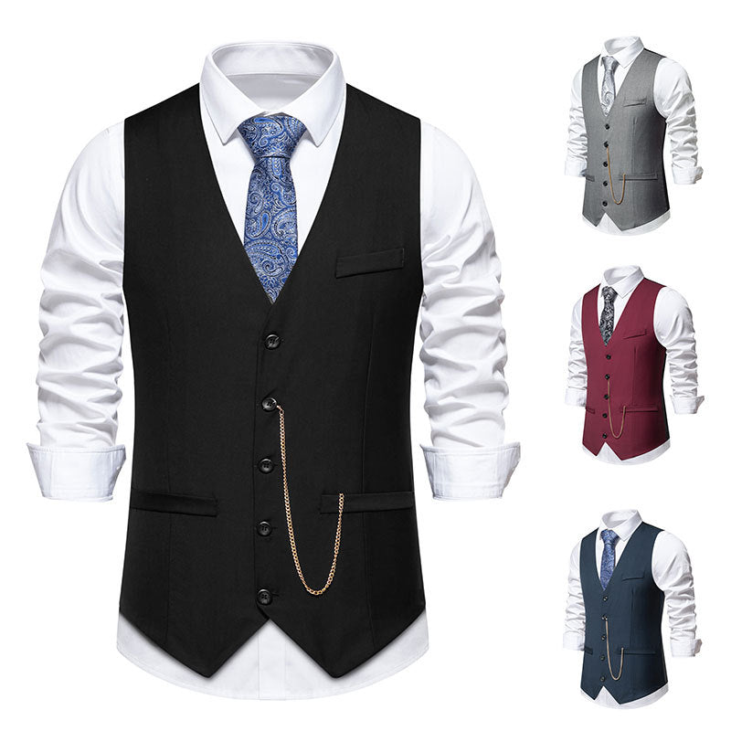 Herren Anzugweste Elegant Klassisch Modern