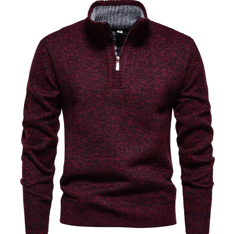 Herren Pullover Strukturiert Modern Schnellzug