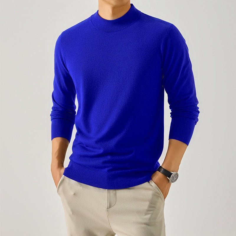 Herren Pullover Feinstrick Modern Elegant