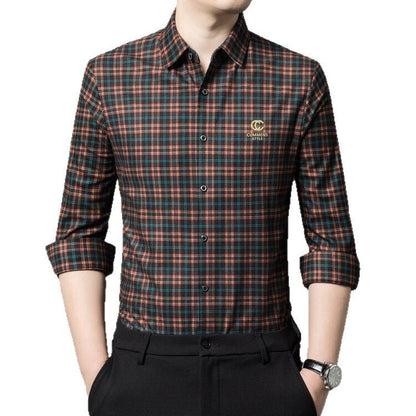 Herren Hemd Kariert Elegantes Berlin Style