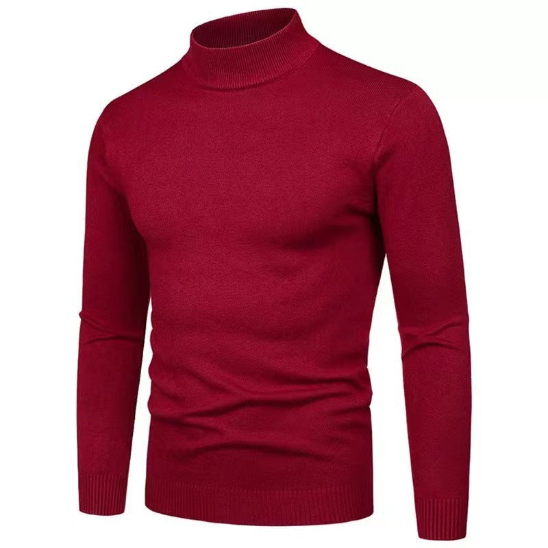 Herren Rollkragenpullover Soft Strick Hochwertig
