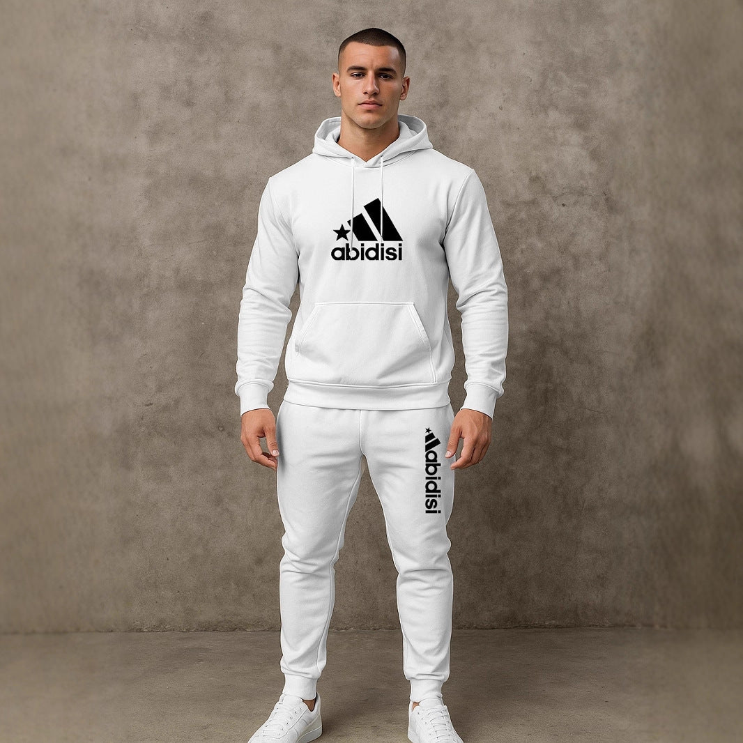 Herren Jogginganzug Sportlich Schnitt Bequem Mit Taschen