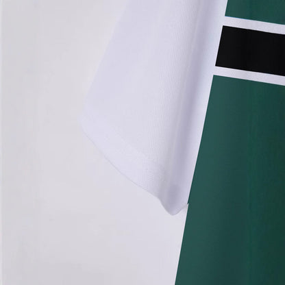 Herren Poloshirt Kurzarm Streifenmuster Modern