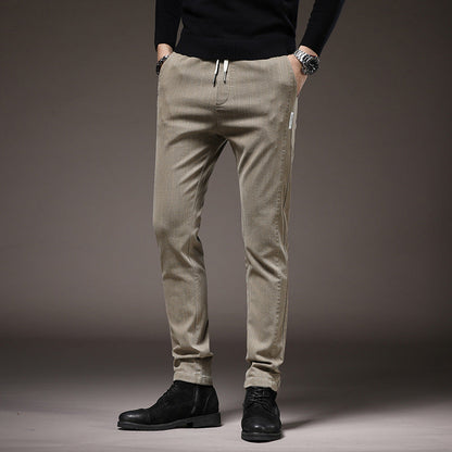 Bequeme Herren Chino-Hosen Elastisch Stretch