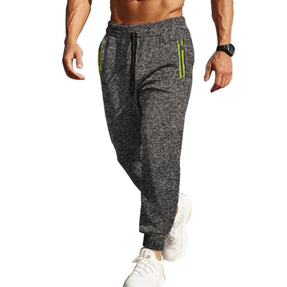 Herren Sportpants Freizeithose mit Reißverschlusstaschen Modern