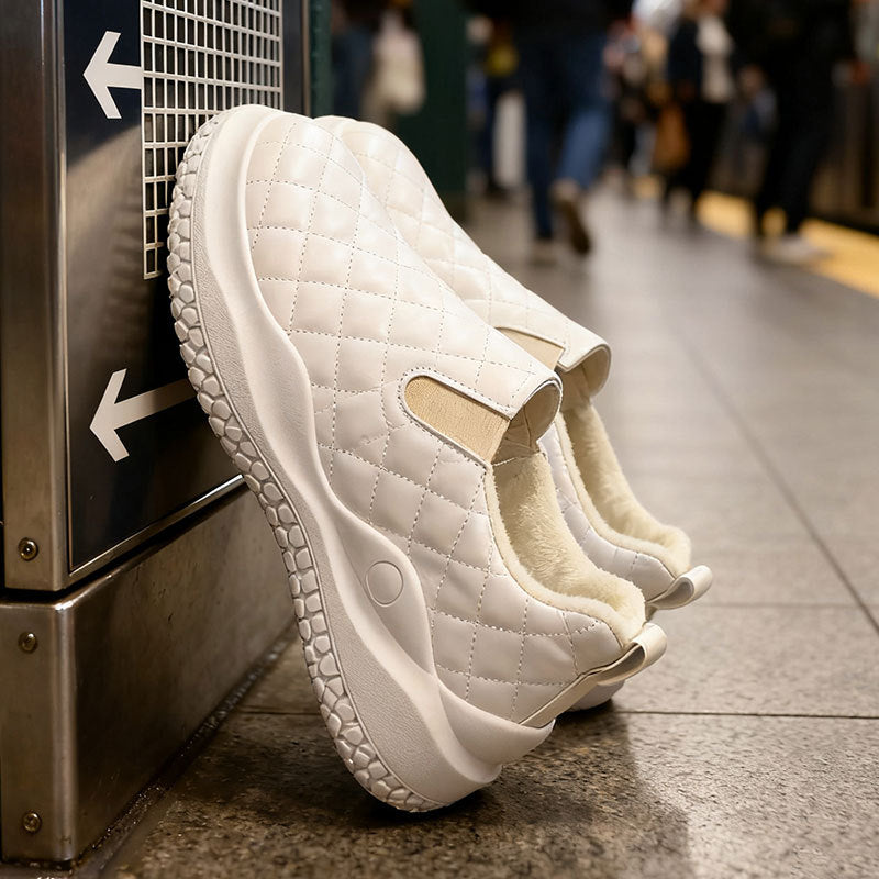 Damen Sneaker Warm gefüttert Elastisch Bequem