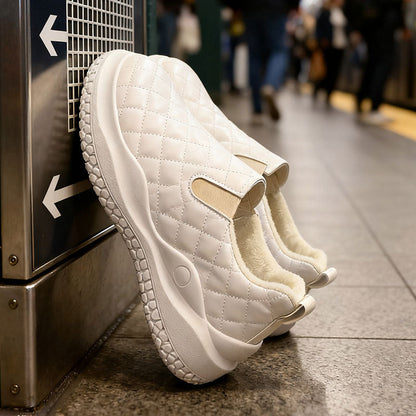Damen Sneaker Warm gefüttert Elastisch Bequem
