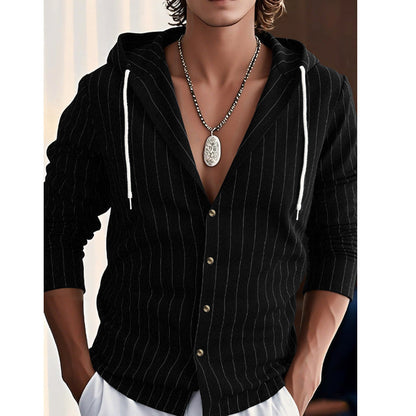 Herren Hoodie Atmungsaktiv Mit Knöpfen Größe XL Berlin Style