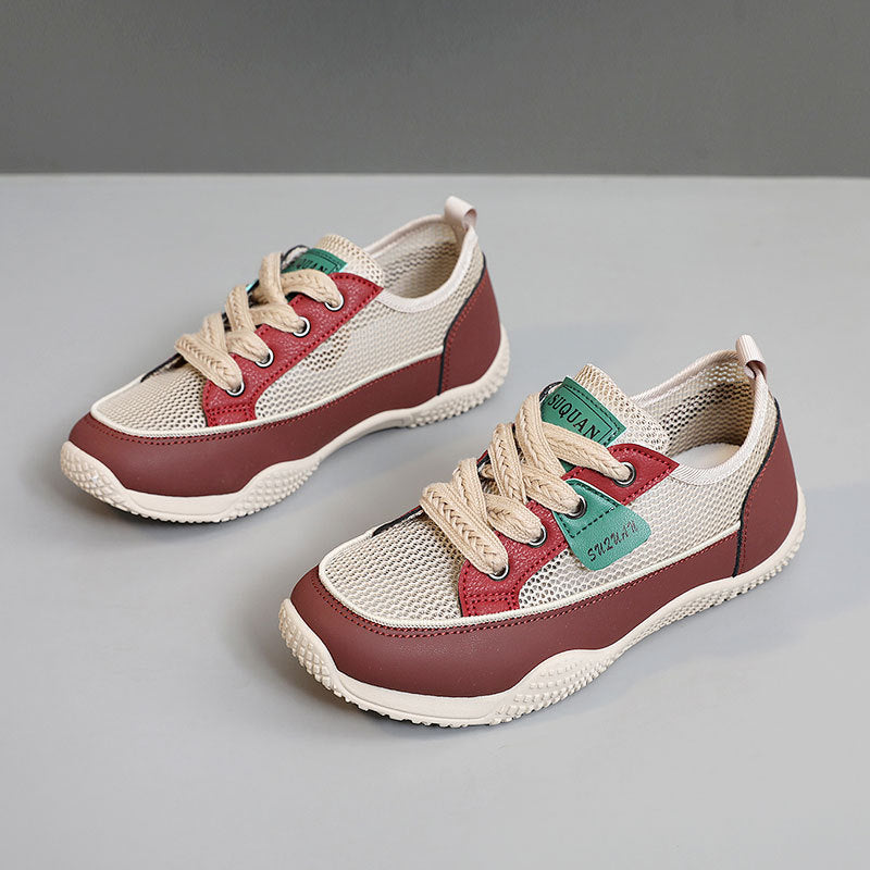 Damen Sneaker Atmungsaktiv Freizeit Schuhe Sportlich Modisch