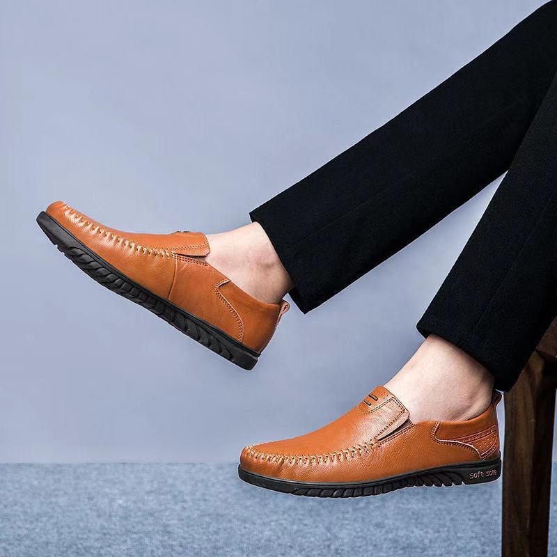 Herren Mokassins Leicht Rutschfest Elegante Mode Schuhe