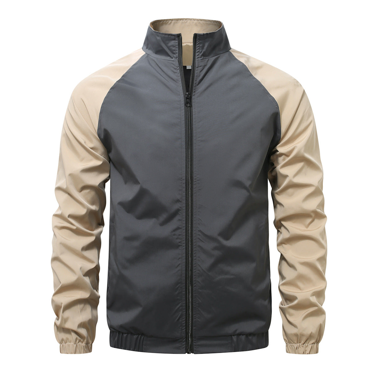 Herren Sportjacke Übergangsjacke Hochkragen Elastisch - BerlinGlamour