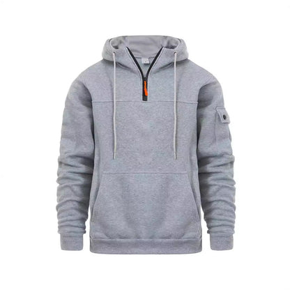 Herren Kapuzenpullover Mit Taschen Modern Sportlich