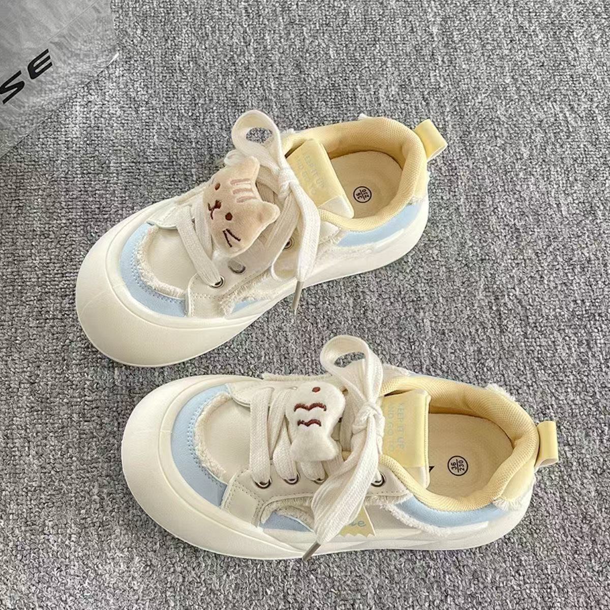 Damen Sneaker Tiermotiv Weiche Sohle Sportlich