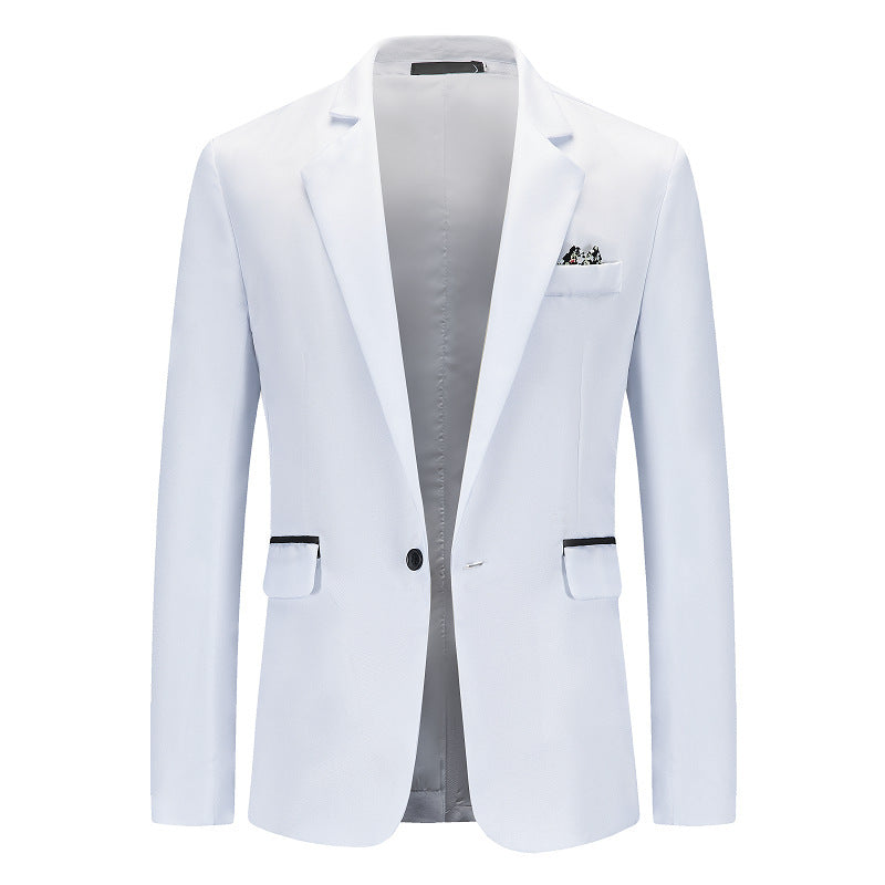 Herren Blazer Eleganter Anzug Modern Mit Feinen Details