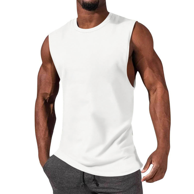 Herren Tanktop Sport Atmungsaktiv Baumwolle Modern
