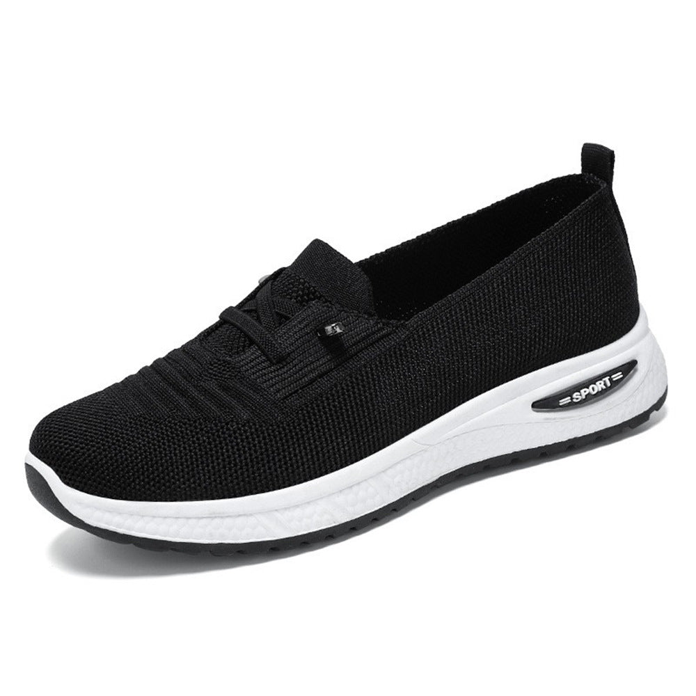 Damen Sportschuhe Leicht Mesh Slip-On Sneaker bequem