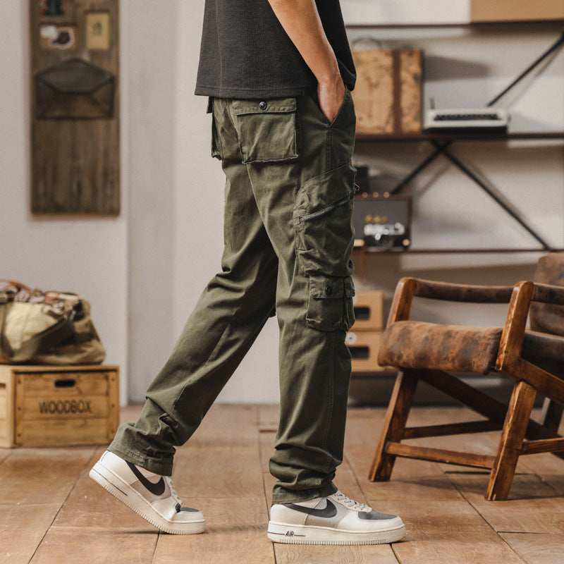 Herren Cargo-Hose Robust Vieltaschen Verstellbar Modern
