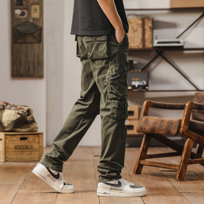 Herren Cargo-Hose Robust Vieltaschen Verstellbar Modern