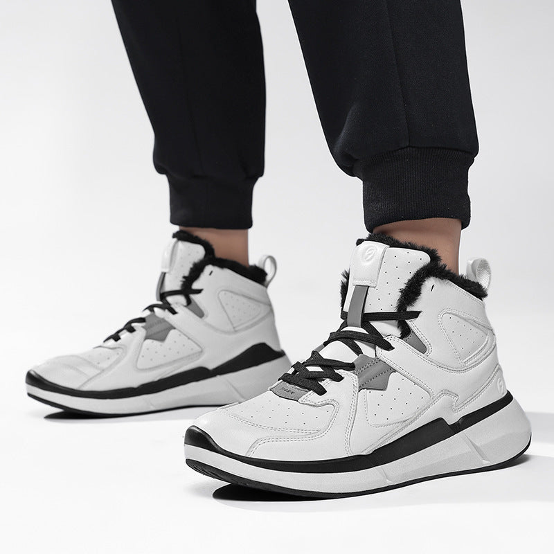 Damen Sneaker Warm Isoliert Fleece Winter