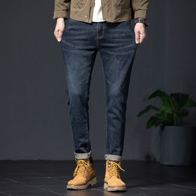 Herren Jeans Slim Fit Hose Modern Komfortabel