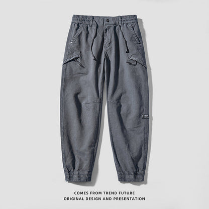 Herren Cargo-Hose Elastisch Vieltaschig Modern
