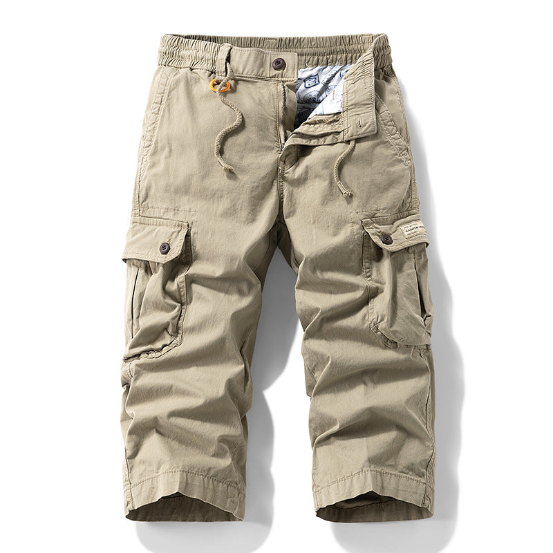 Herren Shorts Cargo Bequem Vielseitig Mit Taschen
