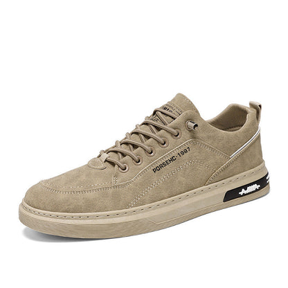Herren Freizeitschuhe Bequem Modisch Schwarz