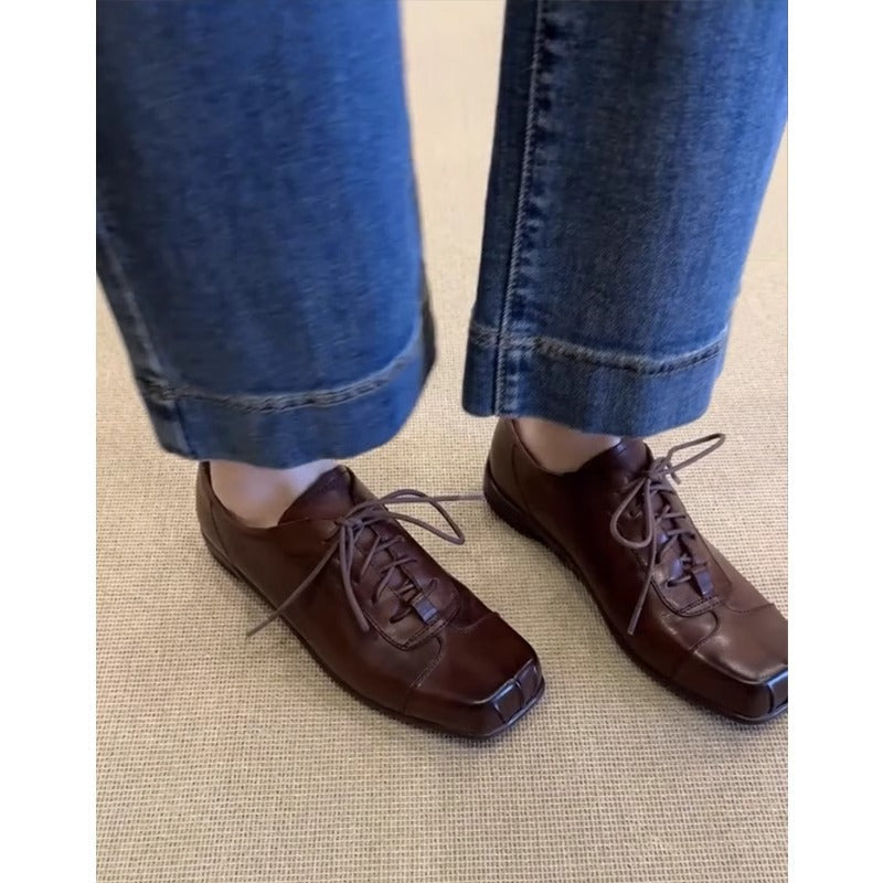 Damen Schnürschuhe Bequem atmungsaktiv Flexibel