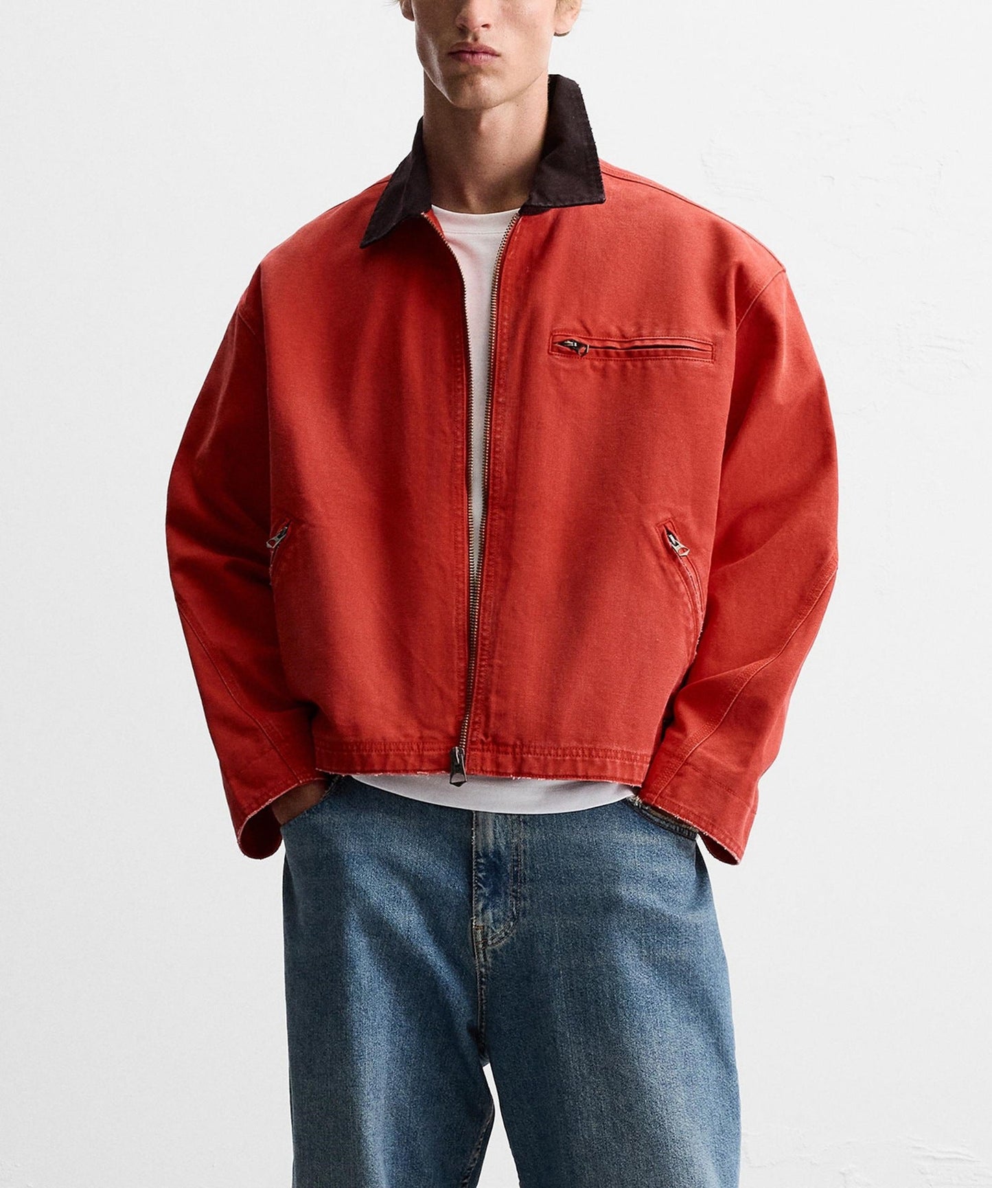 Herren Workerjacke Robust Vielseitig Wasserabweisend