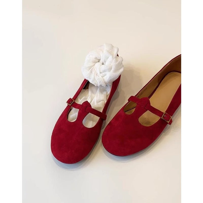 Damen Mokassins Weich Bequem Riemendesign Modern