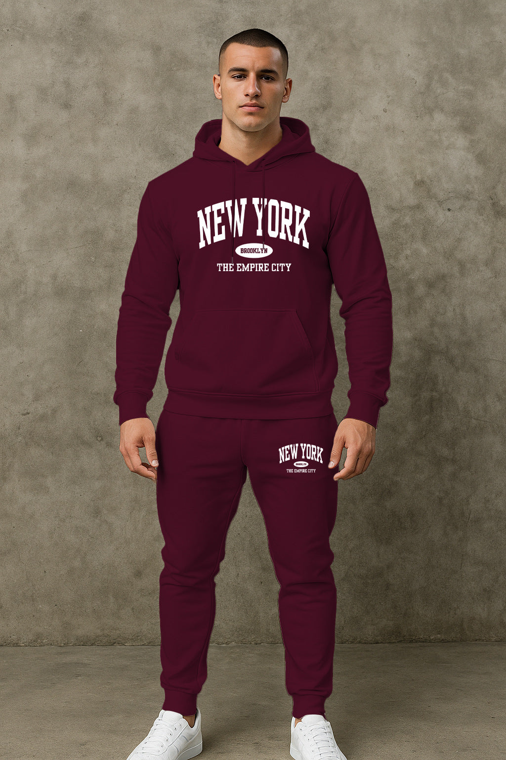 Herren Jogginganzug Sportlich Bequem Modern