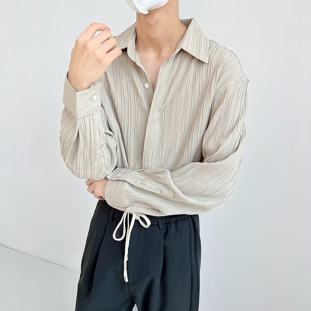 Herren Langarmhemd Slim Fit Modern Berlin Style