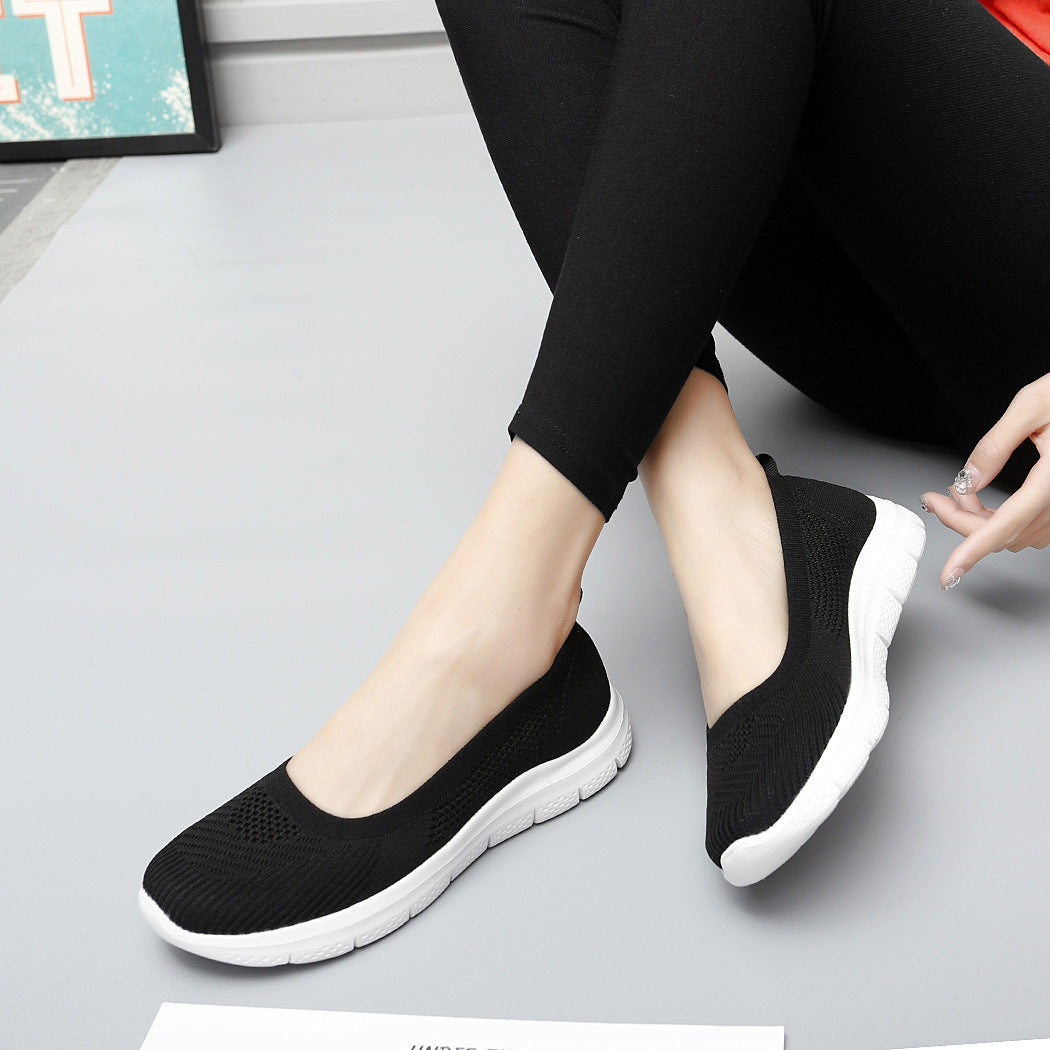 Bequeme Damen Strick-Slippers Warm für Alltag