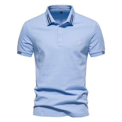 Herren Polohemd Modern Strukturmuster Stilvoll Berlin