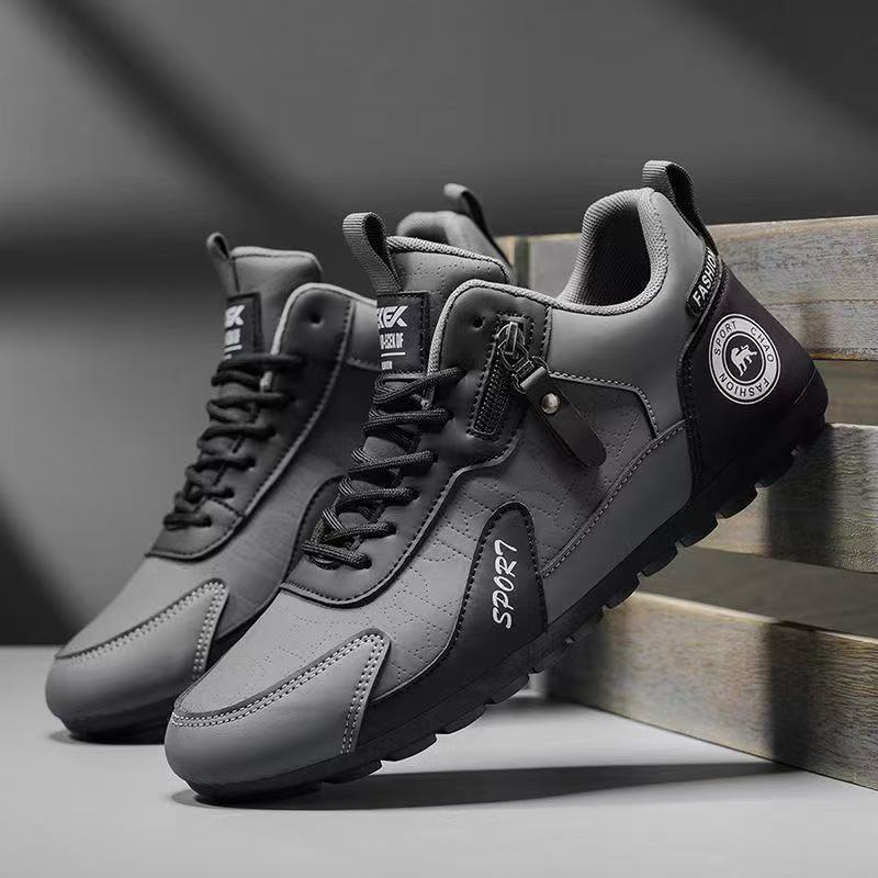 Damen Sneaker Modisch Komfortabel Mit Reißverschluss